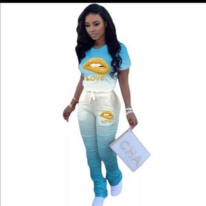 Brand new woman’s rompers,  short set  jogger suit